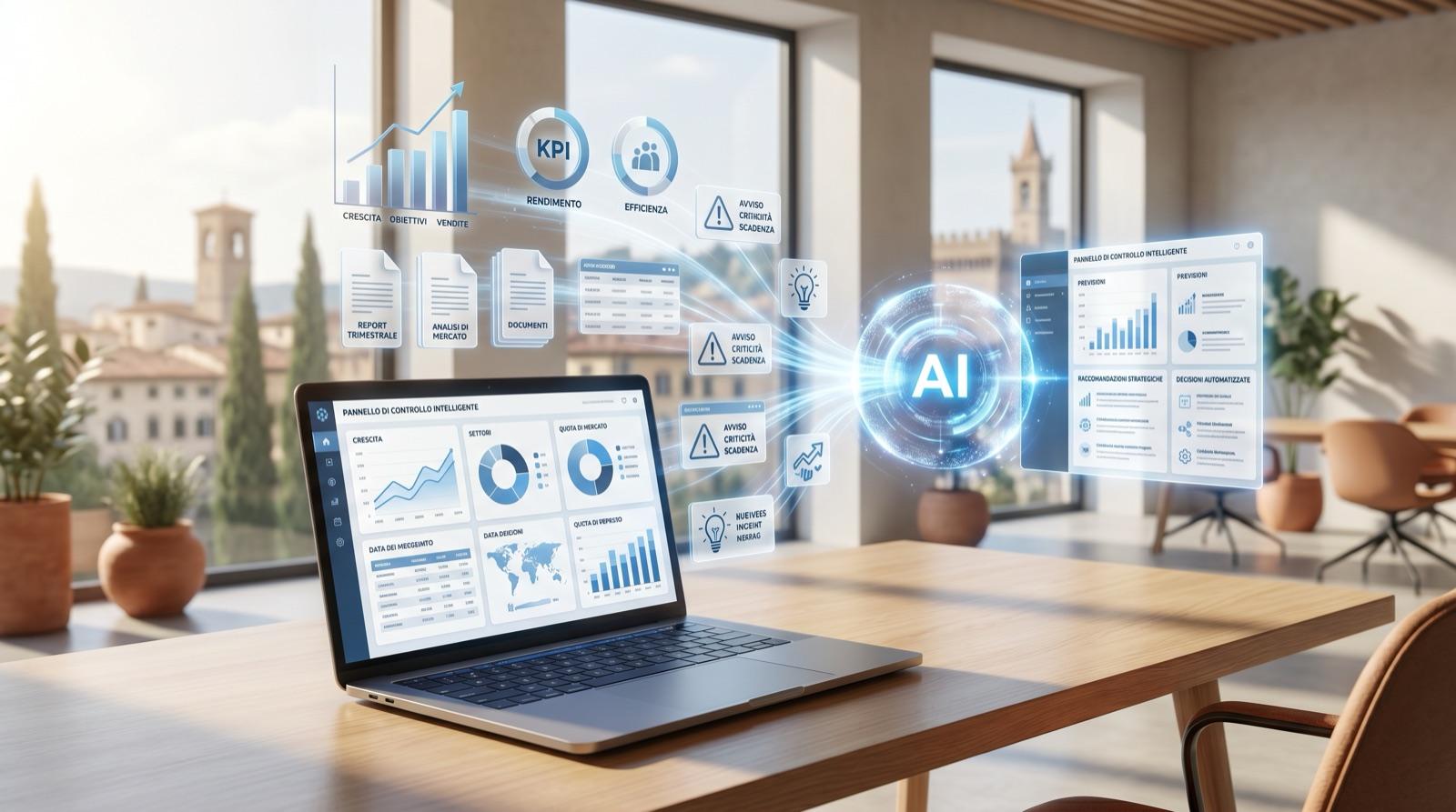Dashboard con analisi automatiche